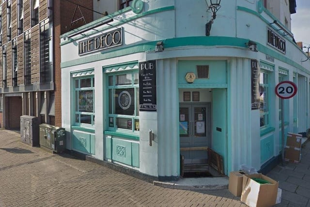 The Deco in in Elm Grove. Located in Elm Grove in Southsea, this pub was originally known as The Elms when it was built in the 1930s from a design by A E Cogswell. It has an art deco theme inside. Picture: Google Map
