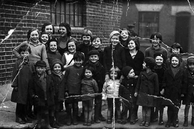 COSHAM & NORTH STREET CHILDREN LANDPORTSent in by George Tucker of Bedhampton we see a wonderful photograph of the children who lived in the tight community of Landport in 1937. George is fifth from the left front row and his sister Audrey third right second row. other names George remembers are Kenny Finch, Iris Grooms, Bella Jenkins.