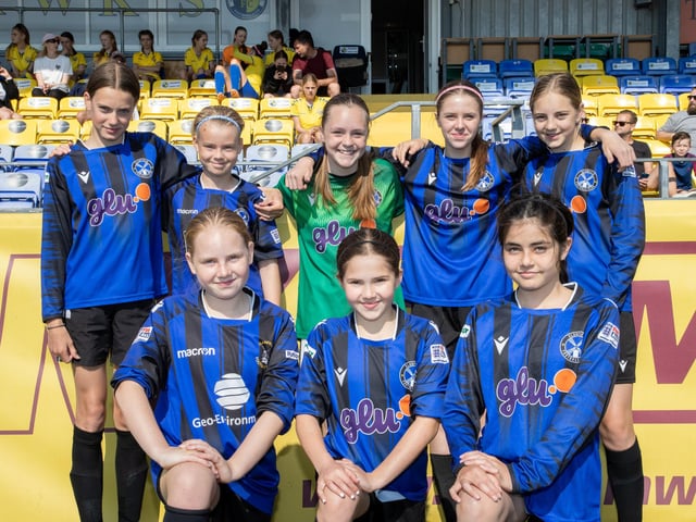Clanfield U12s. Picture: Alex Shute