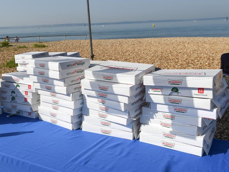The Doughnut Dash - hundreds of doughnuts
Credit: Paul Jacobs/pictureexclusive.com