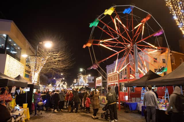 Fareham will turn on their Christmas lights this weekend.