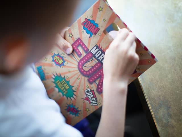 Fridays gives free kids activity packs 