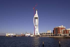 Spinnaker Tower   PICTURE: MALCOLM WELLS (046276-140 )