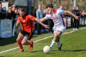 Either Horndean (white) or AFC Portchester will be crowned Wessex League Premier champions on Tuesday. Picture by Nathan Lipsham