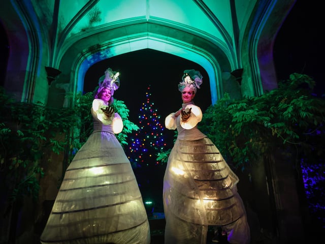 Stiltwalkers by Marwell Hall