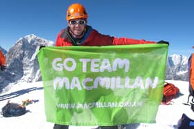 Peter Barty is being awarded the British Empire Medal for his fundraising work for Macmillan Cancer Support