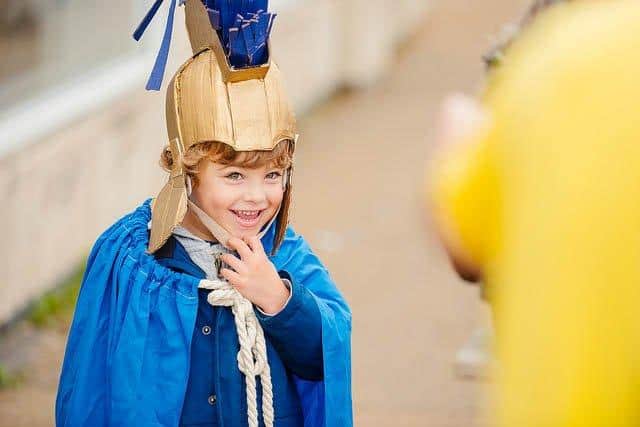 Pictures of the Romans event by The Spring.