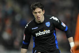 Greg Halford in action during his time at Pompey. Picture:Steve Reid