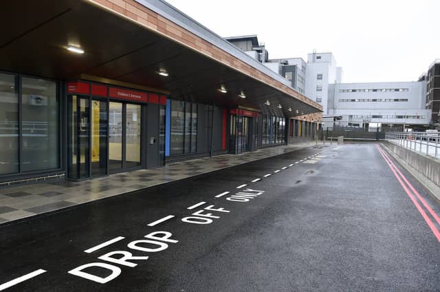 The News had an exclusive tour of Queen Alexandra Hospital's new A&E department on Thursday, November 21 ahead of its opening. Picture: Sarah Standing (211124-5994)