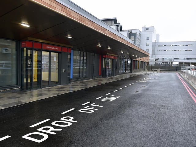 The News had an exclusive tour of Queen Alexandra Hospital's new A&E department on Thursday, November 21 ahead of its opening.  Picture: Sarah Standing (211124-5994)