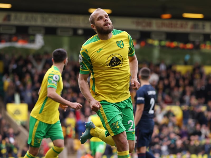 Released: Sam Byram, Kieran Dowell, Michael McGovern, Josh Martin, Danel Sinani, Teemu Pukki (pictured).