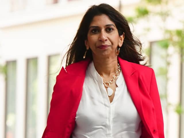 Former home secretary Suella Braverman said she will not defect to Reform UK, unless she is forced to by the Tories.