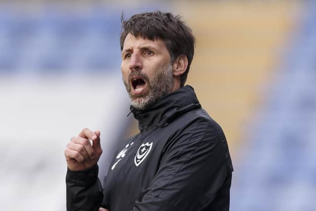Pompey head coach Danny Cowley is relishing for the time when he can meet the Fratton faithful. Picture: Daniel Chesterton/phcimages.com