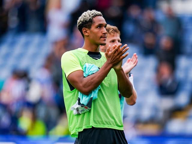 John Mousinho will assess how Haji Mnoga fits into his Pompey plans. Picture: Malcolm Bryce/ProSportsImages