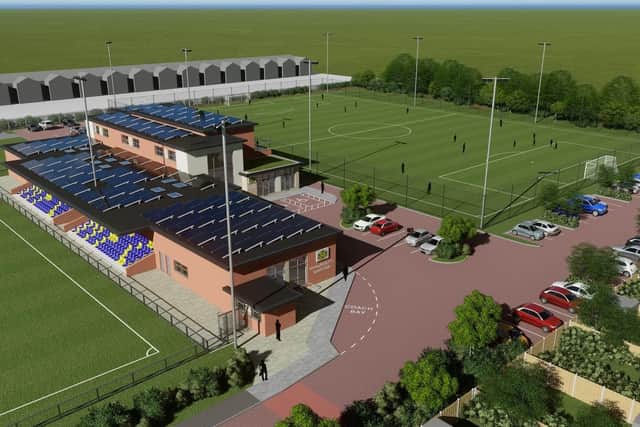 A CGI artist's impression of the proposed Moneyfields redevelopment. Picture: PLC Architects