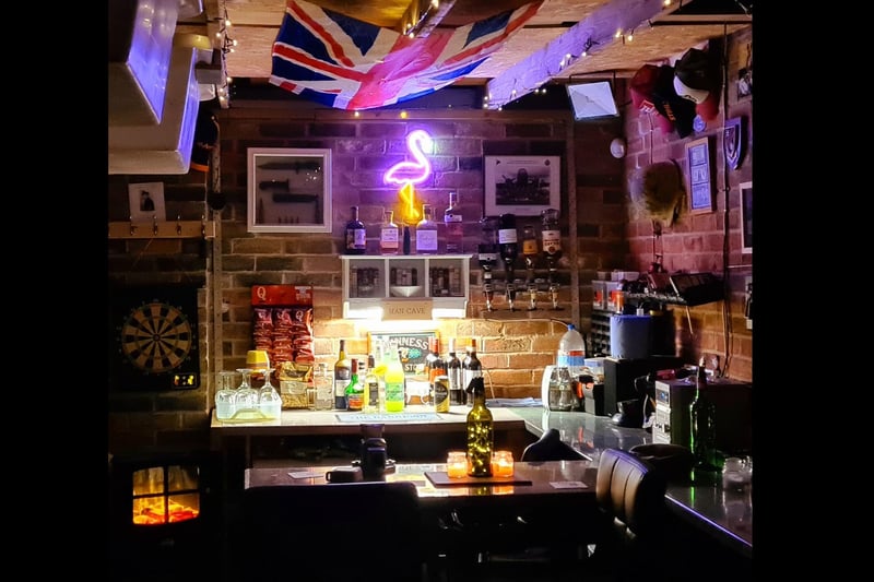 Chris Horten’s Waterlooville bar could pass as a real pub.
