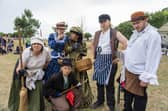 Re-enactment participants at the 150th anniversary of the Battle of Southsea on August 3.