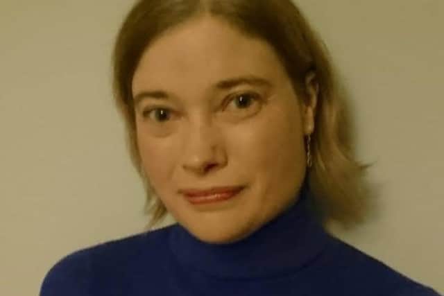 Claire Jewell from Gosport, a member of Solent Speakers Toastmasters club