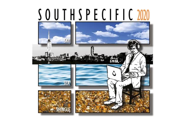 South Specific 2020 album cover. Released by Brain Booster Music