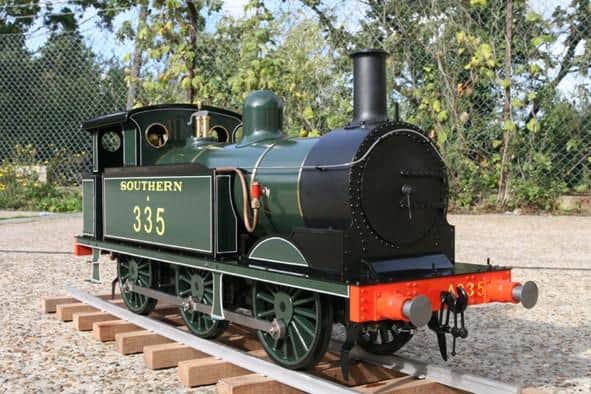 The burglars stole a model train like this - worth £6,000.