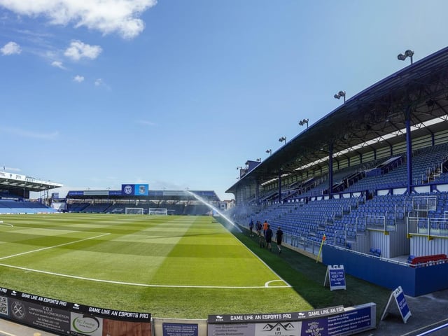 A pre-match look at the work that has been undertaken at PO4 from the Fratton End.    Picture: Jason Brown/ProSportsImages
