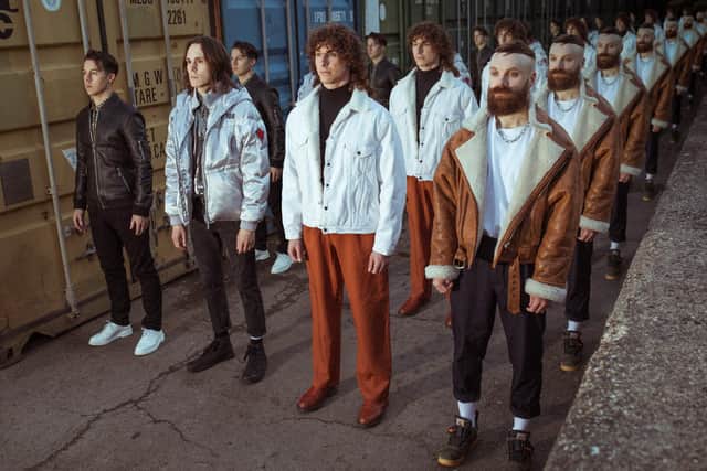 Don Broco step off the production line