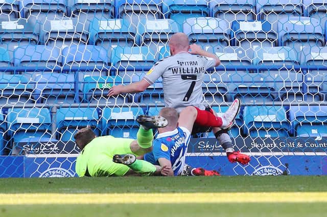Jonny Williams opened the scoring for Charlton in their defeat of Pompey. Picture: Joe Pepler
