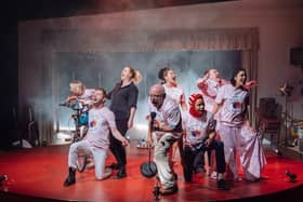Choir at the Minerva Theatre, Chichester. Picture by Helen Murray