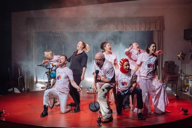 Choir at the Minerva Theatre, Chichester. Picture by Helen Murray