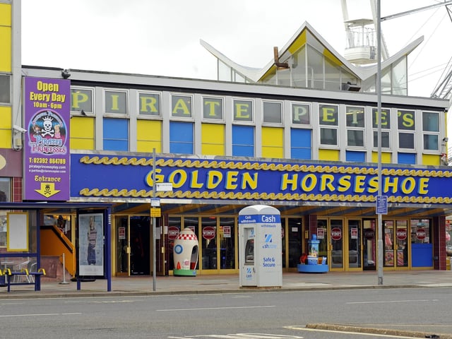 Clarence Pier is a good place to stop and have a drink after a walk along the beach.