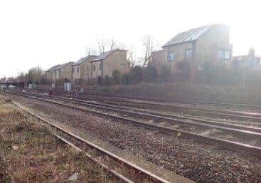 The government is investigation the crash near West Worthing station. Pic gov.uk