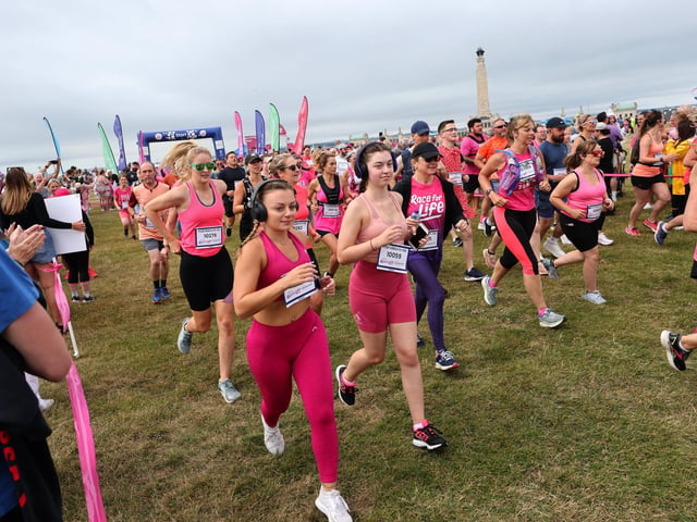 Race For Life event in Southsea, Hampshire. Pictured is action from the event.Sunday 30th June 2024.Picture: Sam Stephenson.