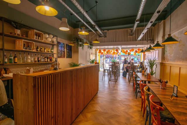 Owners of Fries Love, Anna, a former council worker and Jacek, a former plant operator threw in their 9-5 for full time fries

Pictured: GV of Fries Love, Portsmouth.

Picture: Habibur Rahman