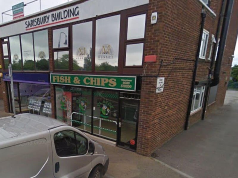 Plaice On The Green at 176 Bridge Road, Sarisbury Green, was rated on 5 February 28.