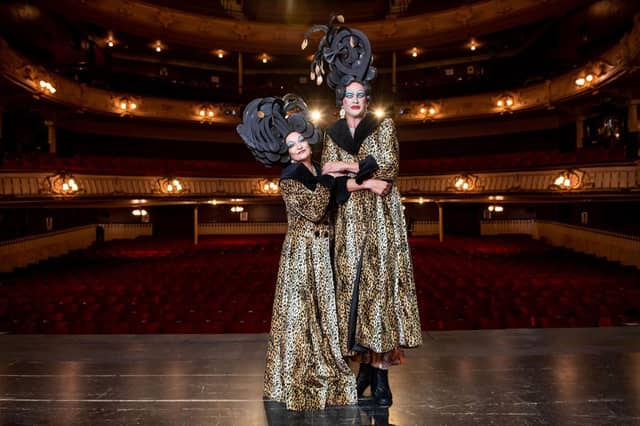Harry Howle and Julia Worsley in Cinderella