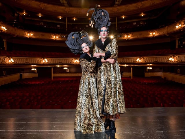 Harry Howle and Julia Worsley in Cinderella
