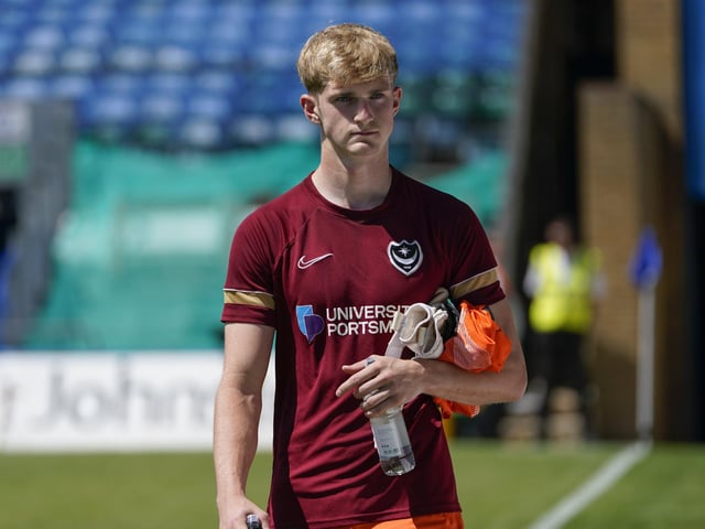 The keeper was borrowed by Bognor for the Rocks’ pre-season test against Horndean last week before making a second appearance between the sticks against Worthing. Boss Robbie Blake is keen on keeping the 17-year-old for the remainder of the season on loan after positive chats with Danny Cowley.