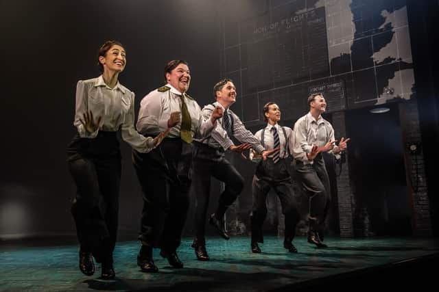 The cast of Operation Mincemeat in action