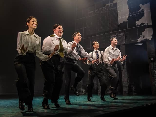 The cast of Operation Mincemeat in action