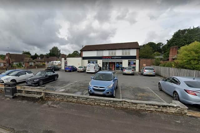 Tesco Express, Lovedean Lane, Waterlooville. Picture: Google Street View