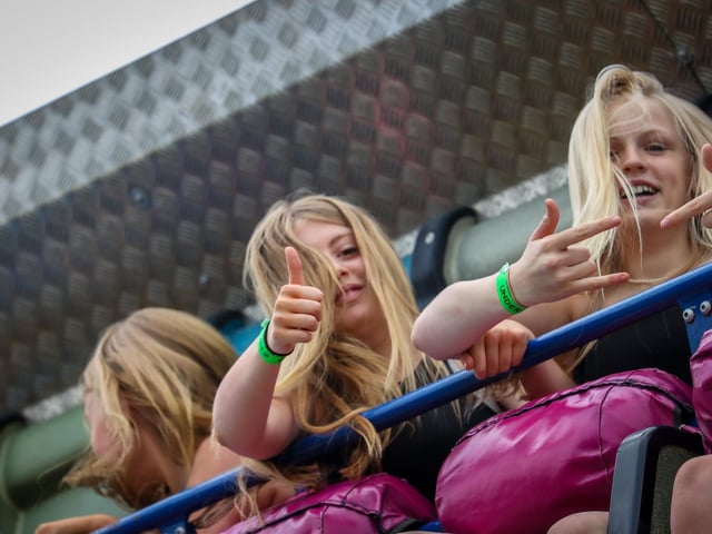 Pictured - Locals enjoying the entertainment. Photos by Alex Shute.