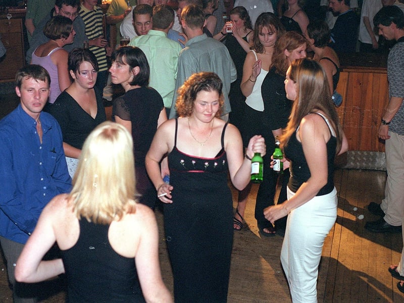 Revellers party the night away at Uropa in 1999