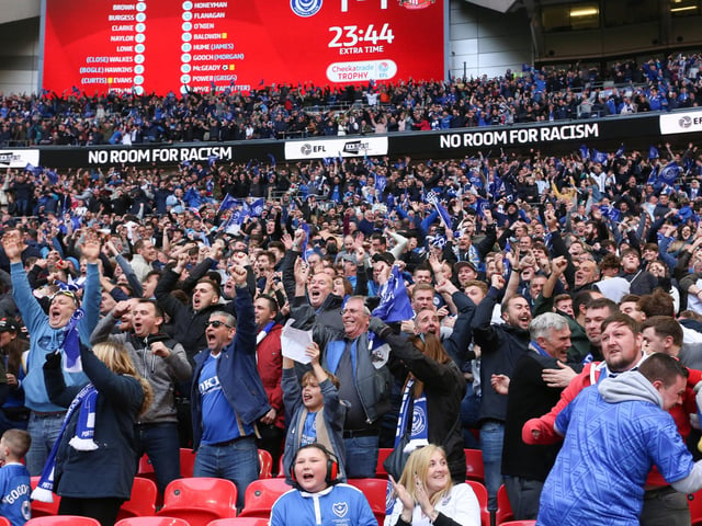 On this day in 2019, Pompey beat Sunderland to lift the EFL Trophy in front of 85,021 supporters inside Wembley.