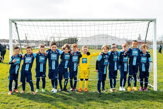 The Victorious organisation sponsors Pickwick Youth. Picture by Joe Watson