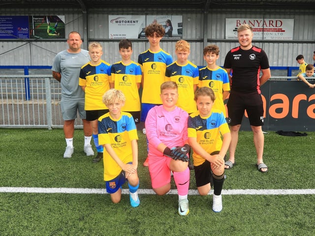 Paulsgrove Youth Red U13s at the Havant and Waterlooville Summer Tournament. Picture: Dave Haines