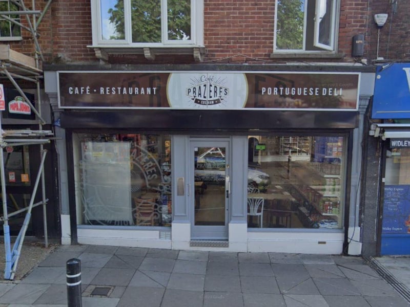 Cafe Prazeres, at 85 High Street, Cosham was given the score after assessment on March 7, the Food Standards Agency's website shows.