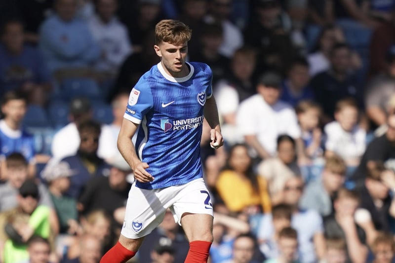 Has scarcely let Pompey down since arriving from Arsenal, so no surprise to see the right-back deliver a sound showing at both ends of the pitch - capped by second-half goal.