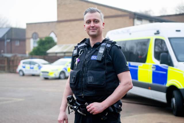 Sergeant Jon Stapenhill
Picture: Habibur Rahman