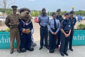 Shoppers in Whiteley donated £2,000 to veterans of the Armed Forces