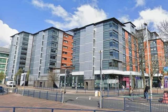 The Rosalind Franklin Halls in Portsmouth city centre
